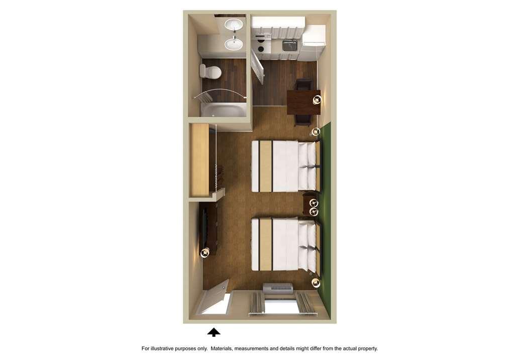 Extended Stay America Select Suites - Raleigh - Research Triangle Park - Hwy 55 Durham Kamer foto